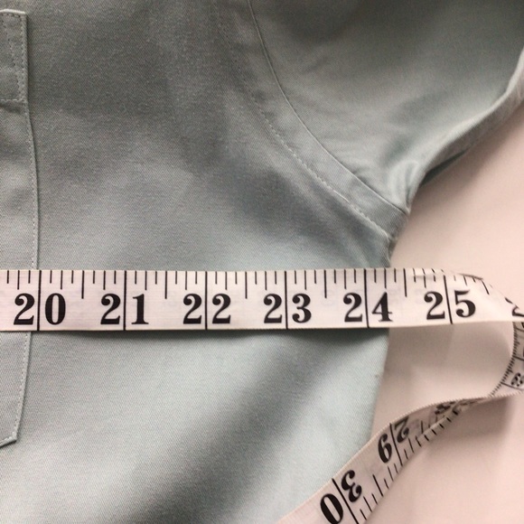 Halogen men’s mint green long sleeves button up shirt size medium 100%cotton - Picture 3 of 7